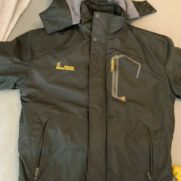 Winter Rain Men’s Wantdo AZ & OUTDOOR BLACK JACKET - Picture 15 of 15